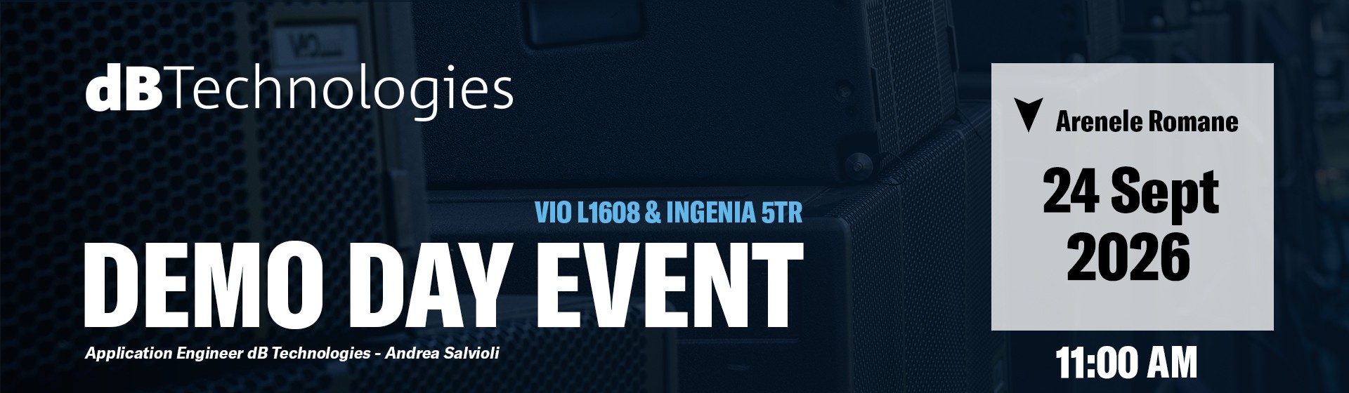 dB Technologies - DEMO DAY EVENT